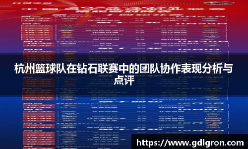 杭州篮球队在钻石联赛中的团队协作表现分析与点评
